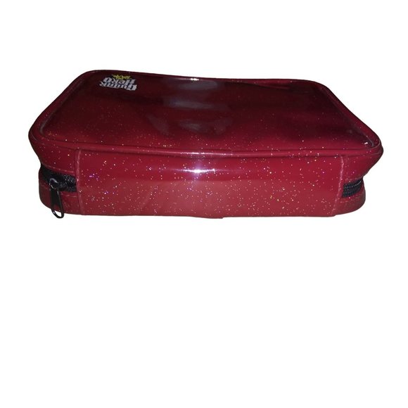 Guitar Hero On Tour Storage Case Nintendo DS RED Sparkle Travel Bag - Picture 6 of 8